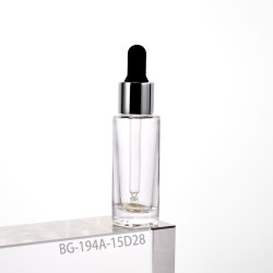 15ml Glass Cosmetic Dropper Bottle BG-194A-15D28